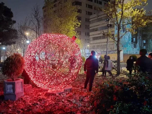 المانهای نوری یلدایی